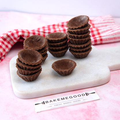 Chocolate tart shells