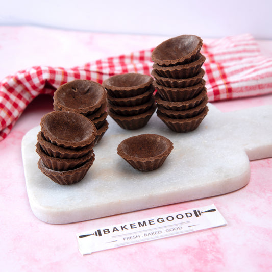 Chocolate tart shells