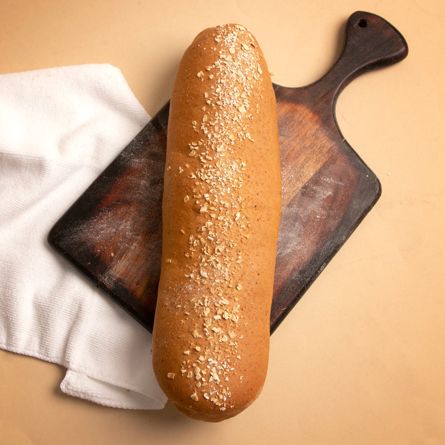 Oats wheat loaf