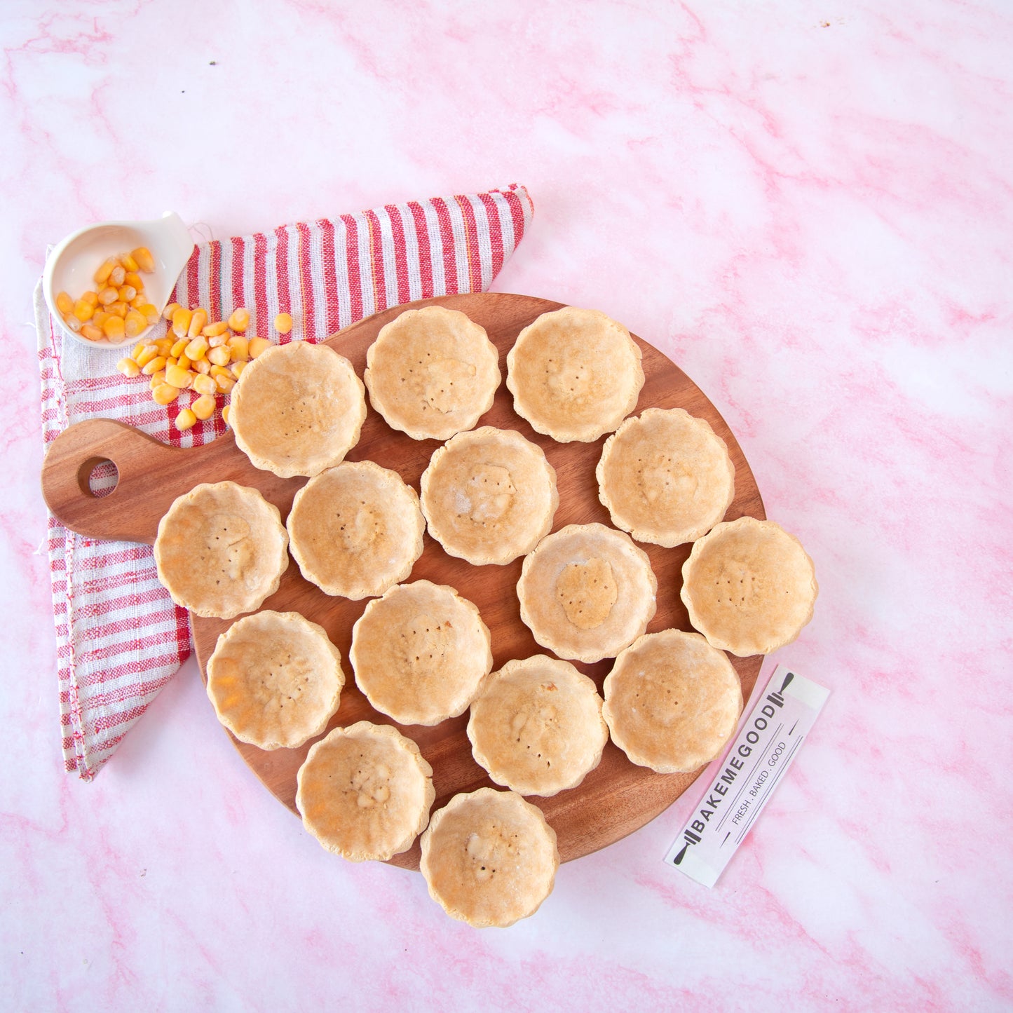 Salted Tart Shells (Medium)